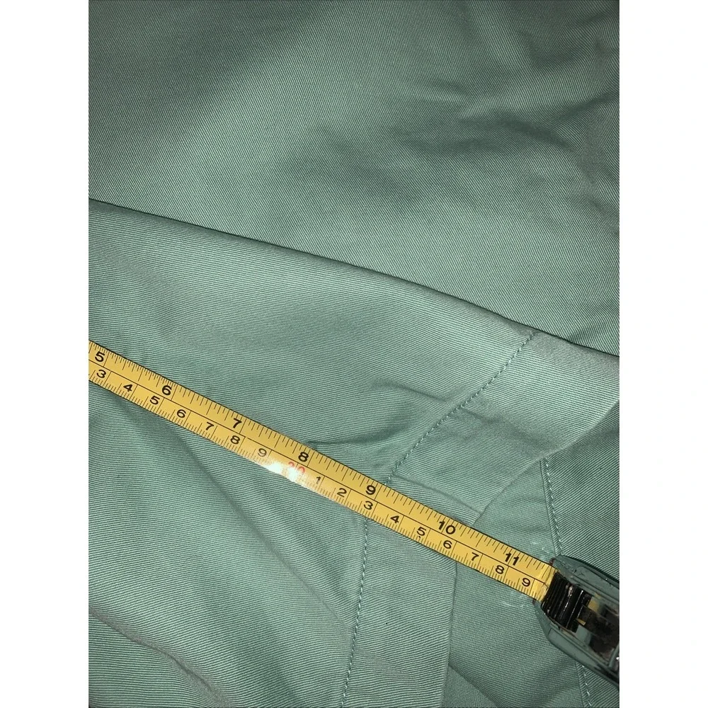 Polo Ralph‎ Lauren Shorts 36 Relaxed Fit Mint Green Cotton Twill Pony Logo